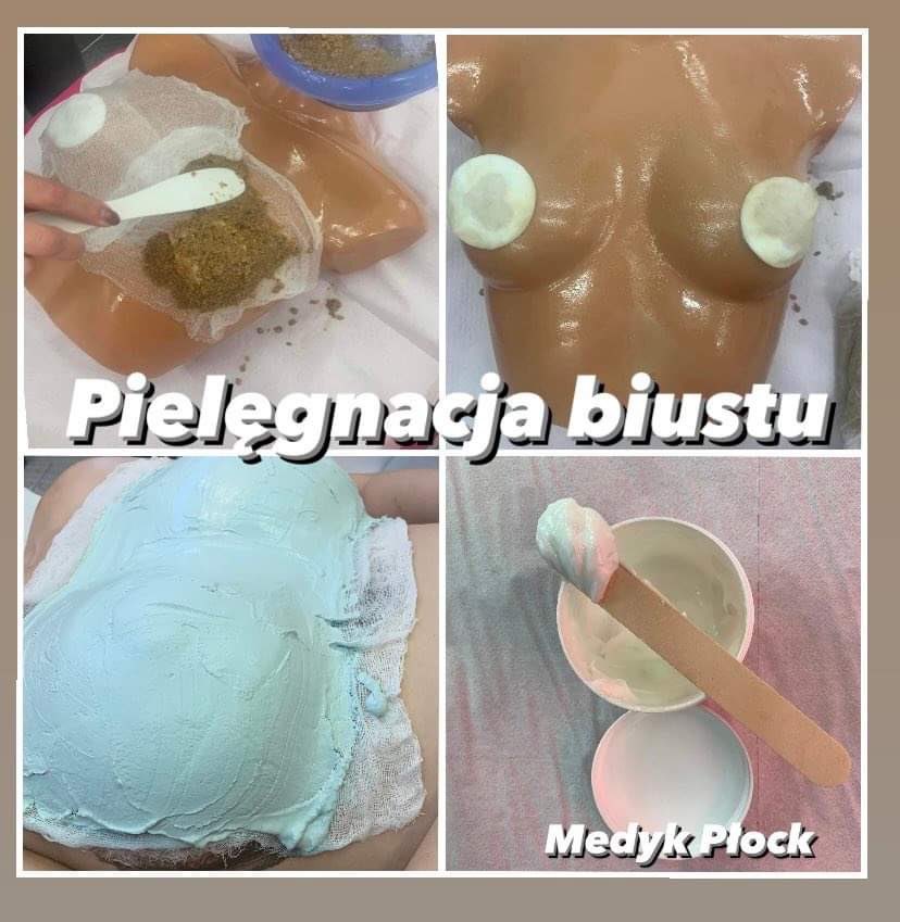 Zabiegi pielęgnacyjne na biust czas start