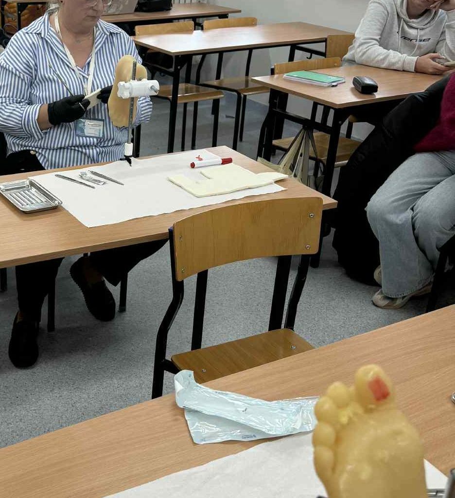 Słuchacze na zajęciach