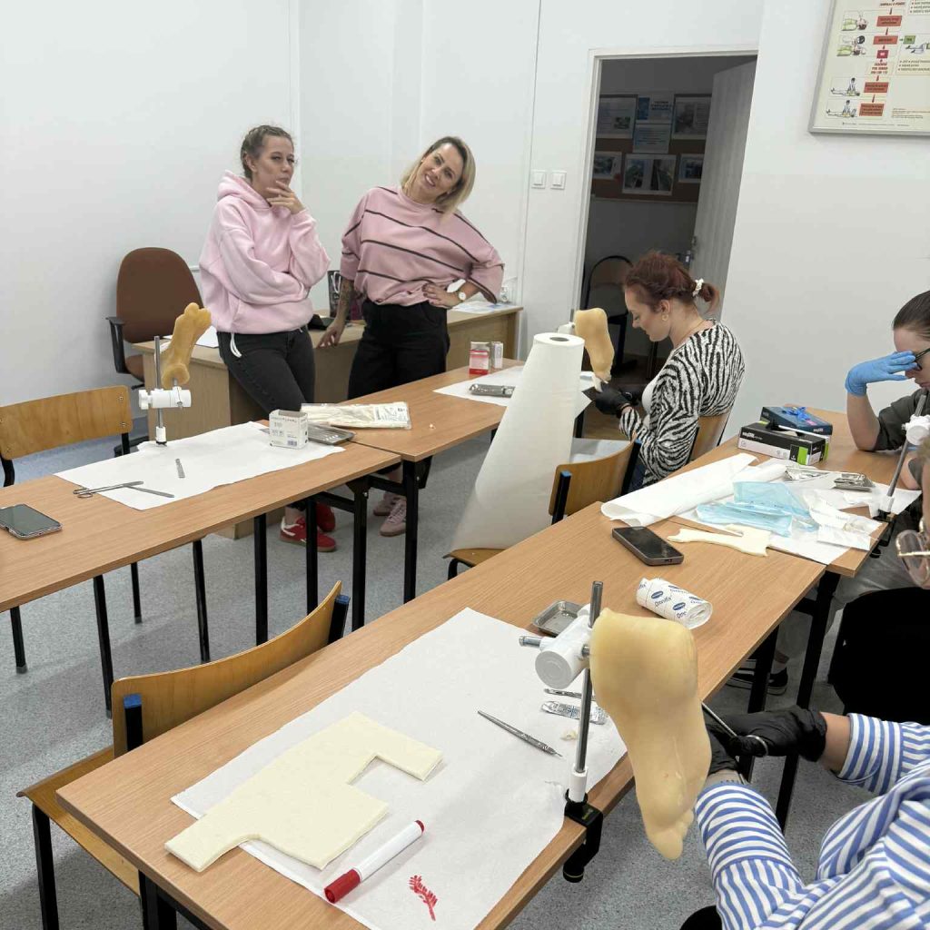 Zajęcia praktyczne u podologa