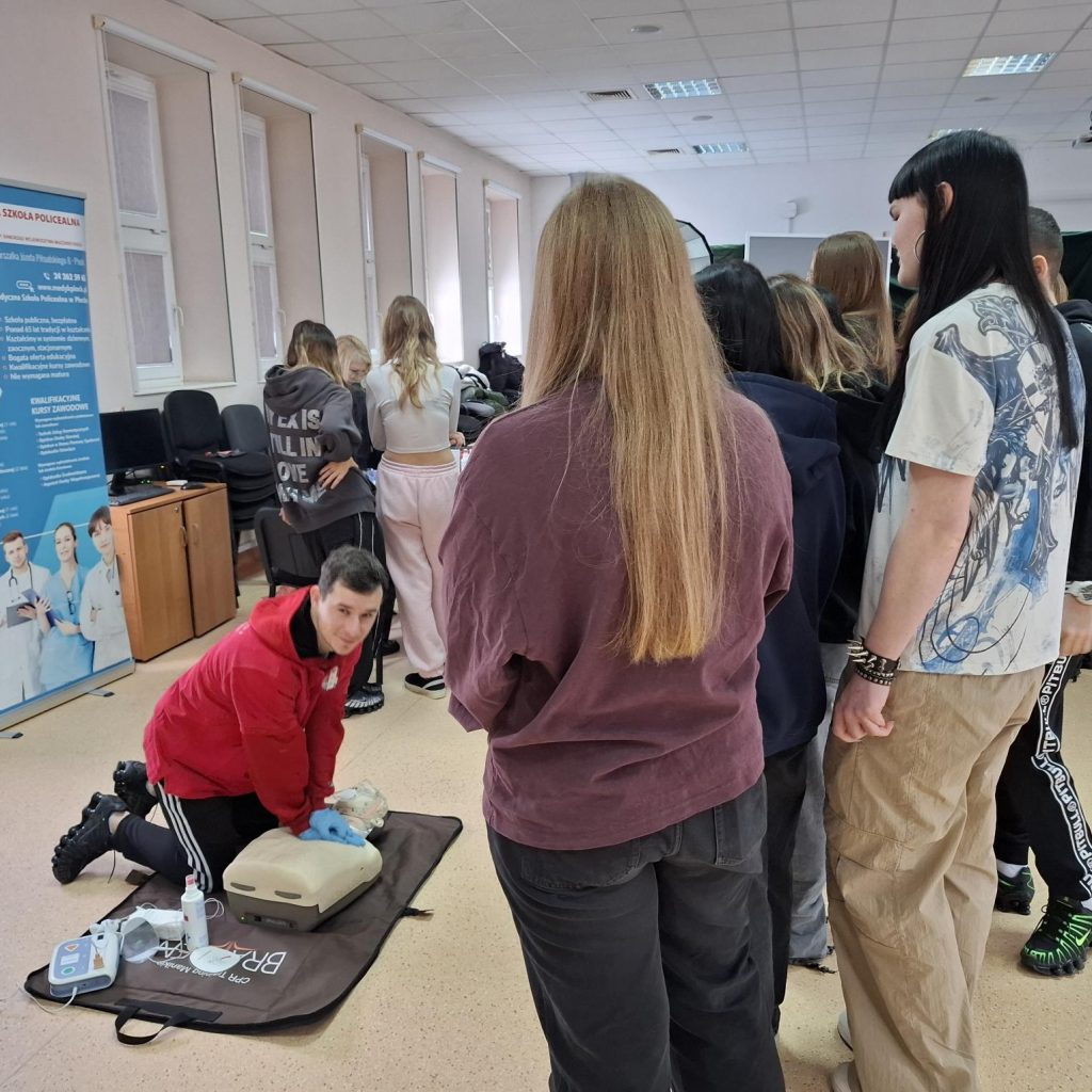 Słuchacze i goście stoiska