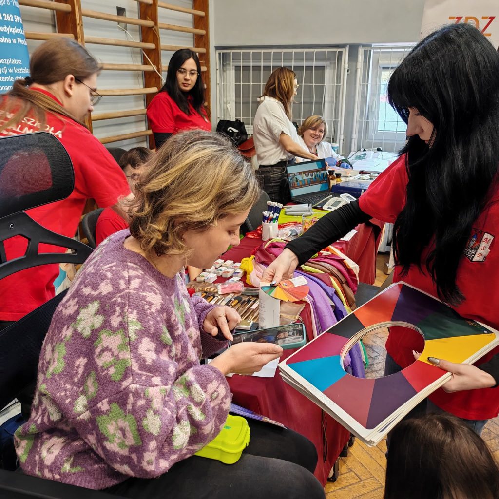 Słuchacze i uczestnicy targów