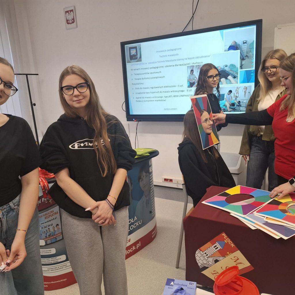 Odwiedziliśmy uczniów klas maturalnych